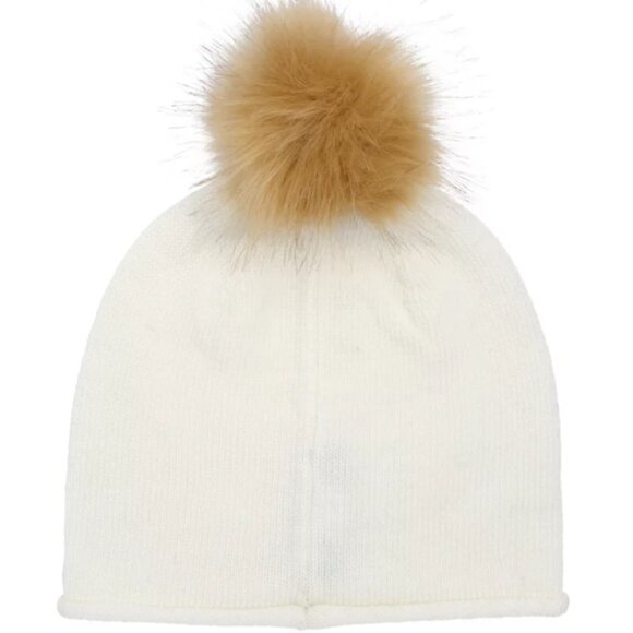 Lauren Ralph Lauren Textured Logo Beanie Hat - Picture 4 of 4